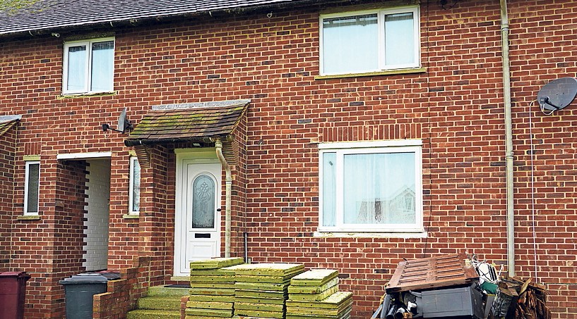 They were previously living in a three-bed terraced house in Selsey, West Sussex, with their three children