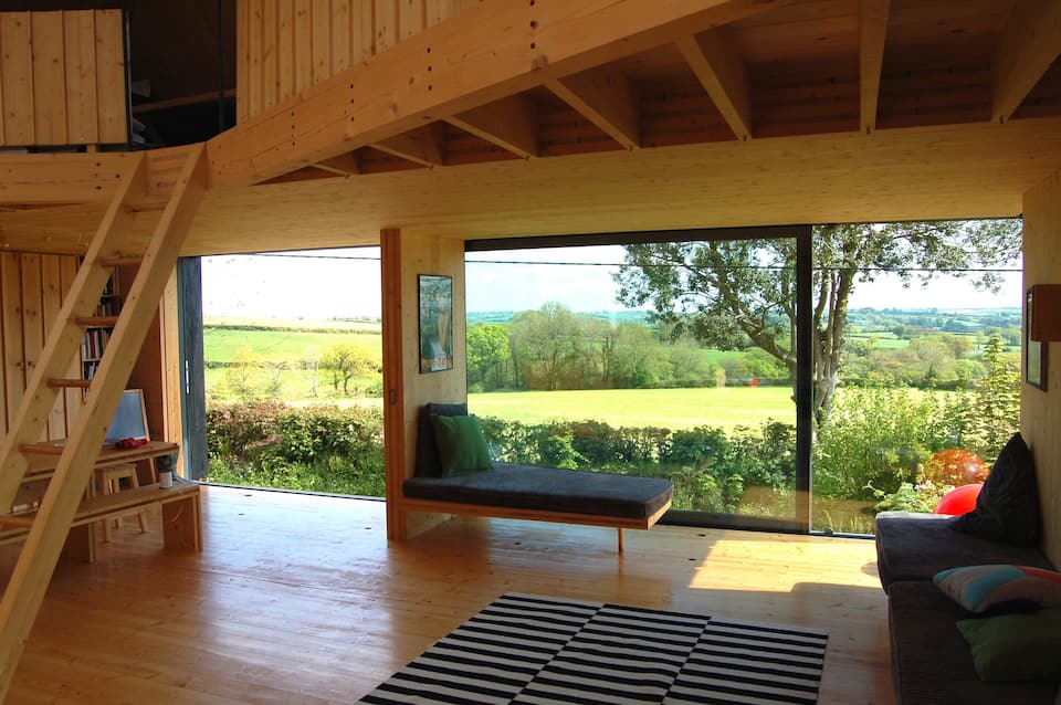 Timber Cottage was built on the owner's parents land