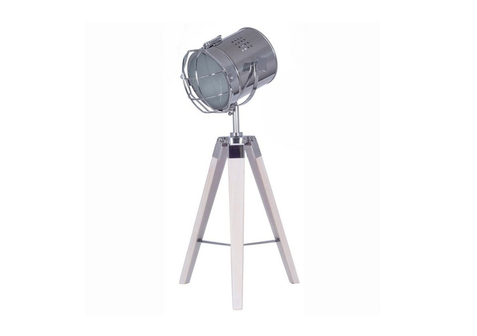 Why spend £89 on the chrome tripod spotlight table lamp from Furniture Village…