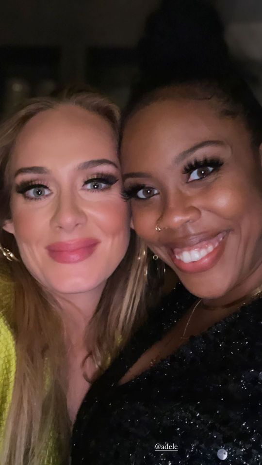 Adele rubbed shoulders with Judas And The Black Messiah actress Amber Chardae Robinson