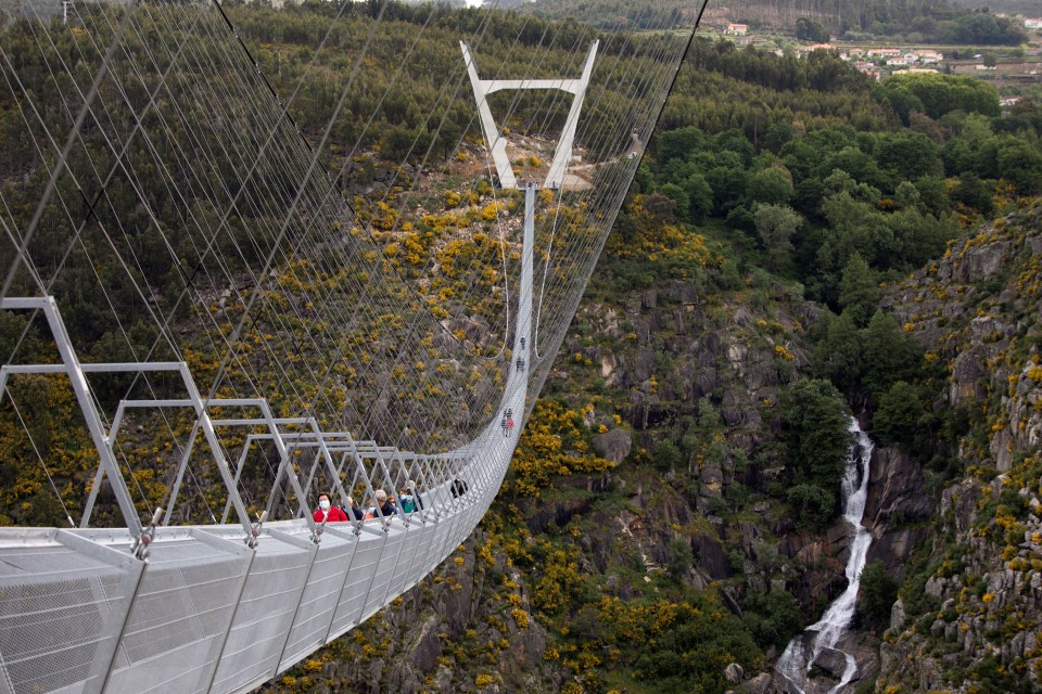 The longest suspension bridge in the world has opened