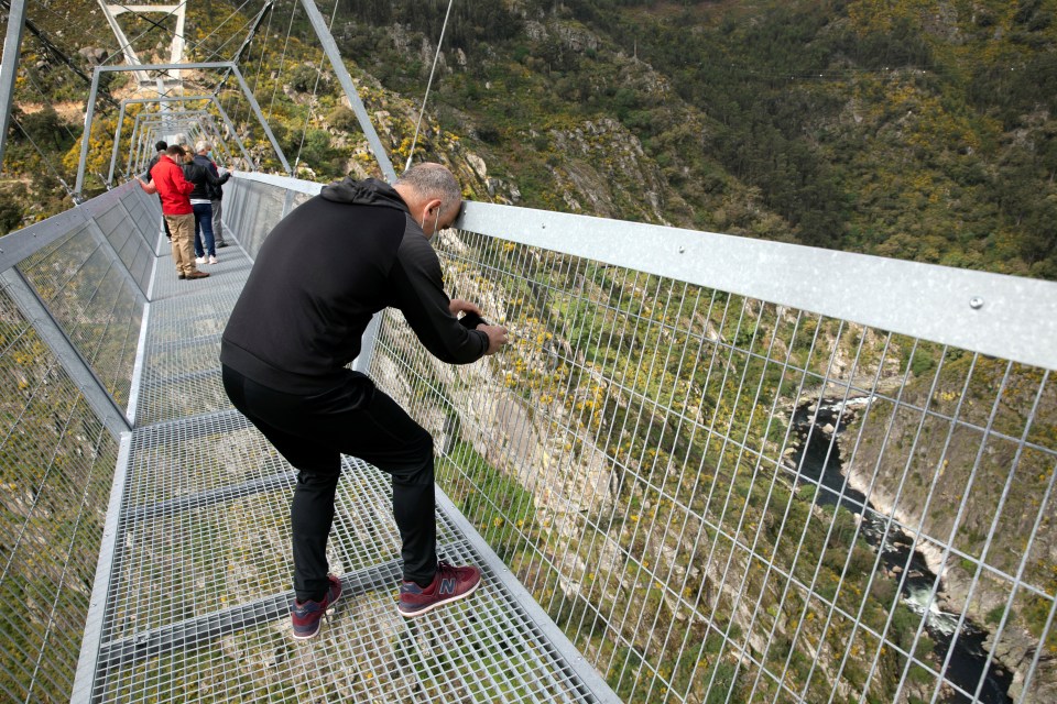 The bridge has already welcomed tourists ahead of the grand opening on May 3