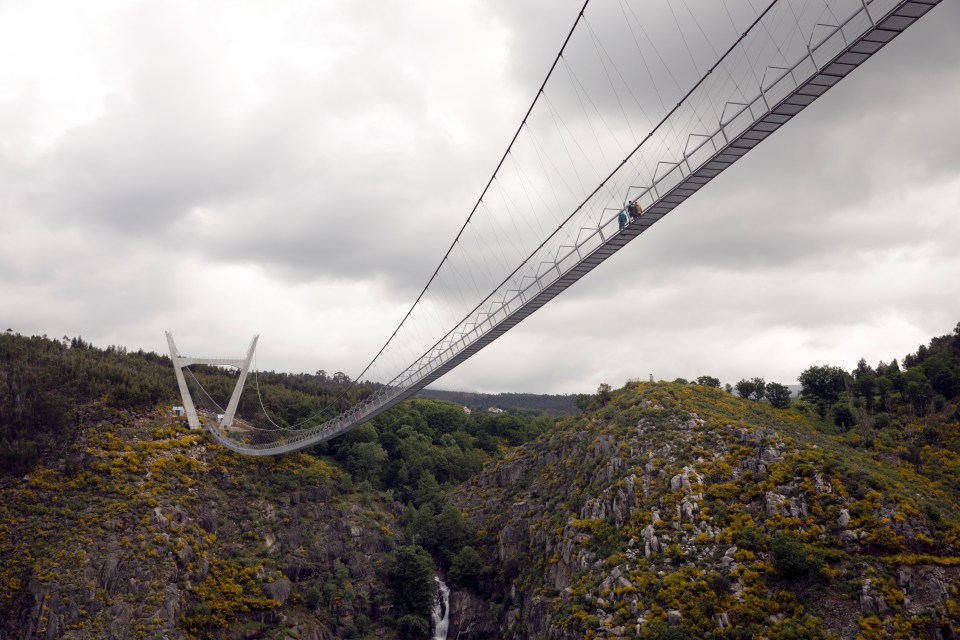 It has stolen the record from a bridge in the Swiss Alaps