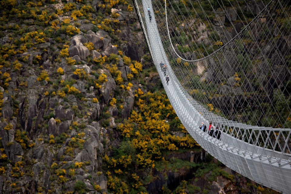 The bridge is located in Portugal, an hour from Porto