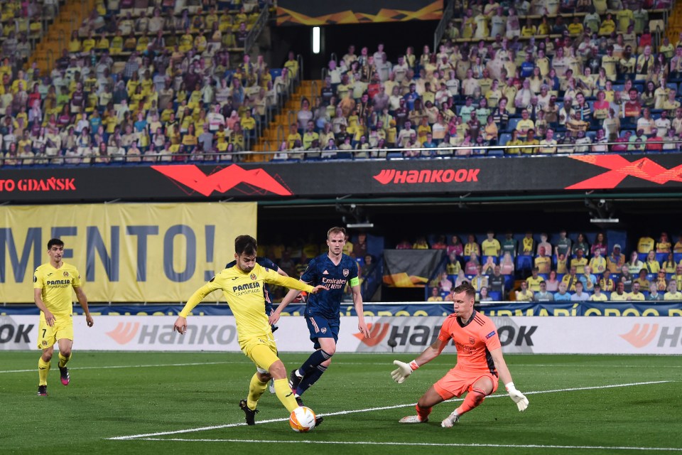 Leno kept Arsenal in the tie on a couple of occasions with the score at 2-0