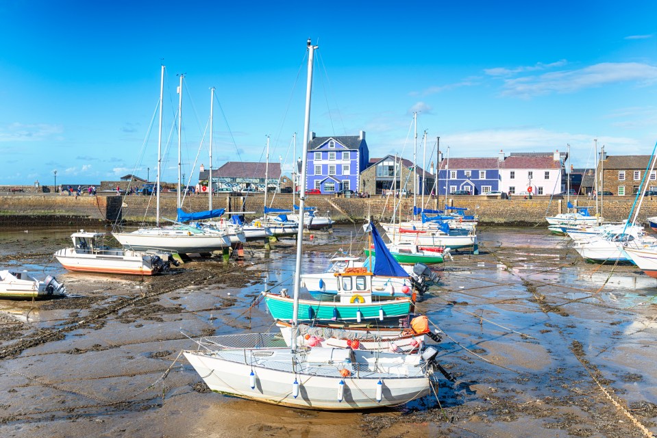 The tiny seaside town of Aberaeron was the only Wales location to make the top ten