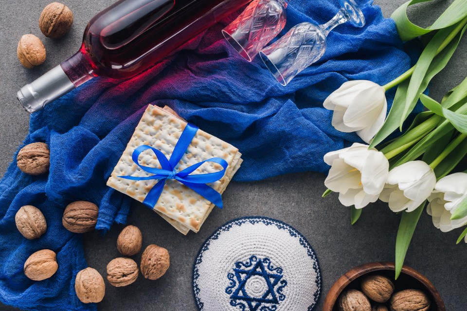 In 2022, Passover is celebrated from April 15 through April 23