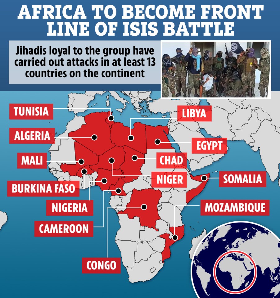 Jihadist groups are seizing swathes of land throughout Africa