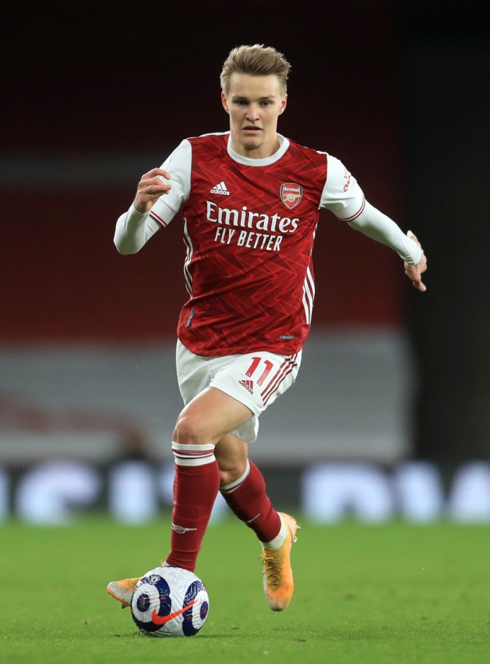 Martin Odegaard's ankle problem ruled him out vs Slavia Prague in mid-week