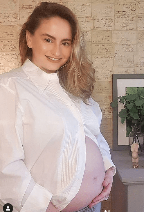 Sophie announced she was pregnant in November and has been keeping fans updated