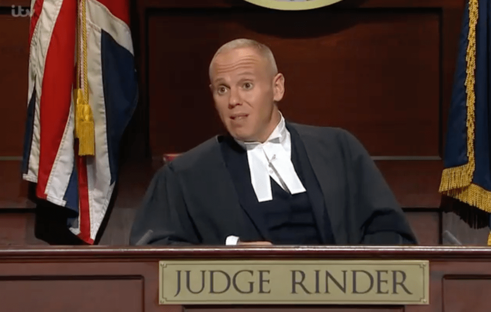 Judge Rinder said he wasn't star struck by Mo