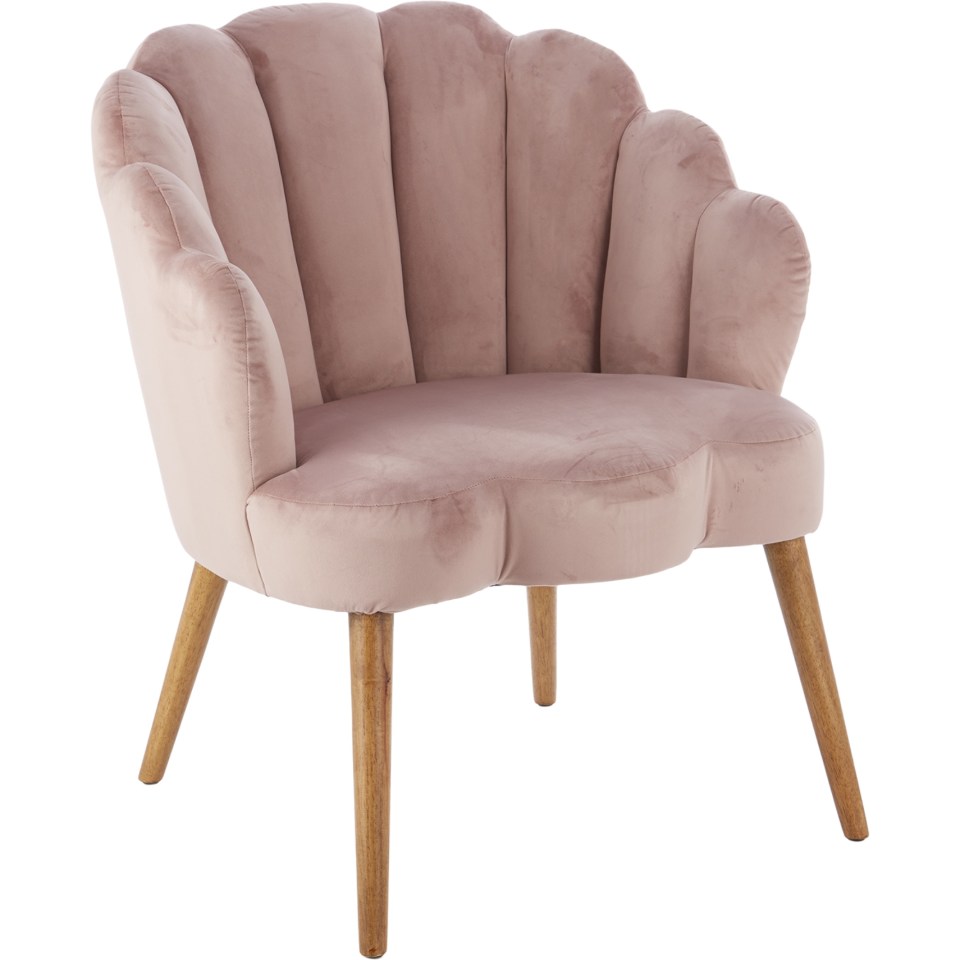 Shoppers can pick up a scallop chair for £130