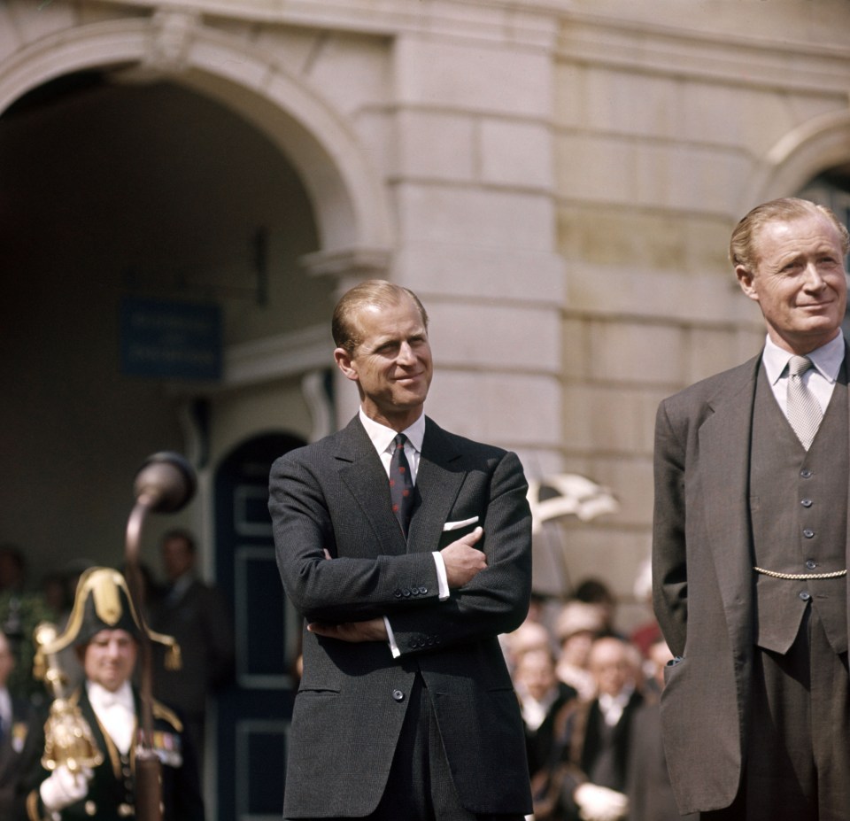 Prince Philip pictured at Windsor in 1960