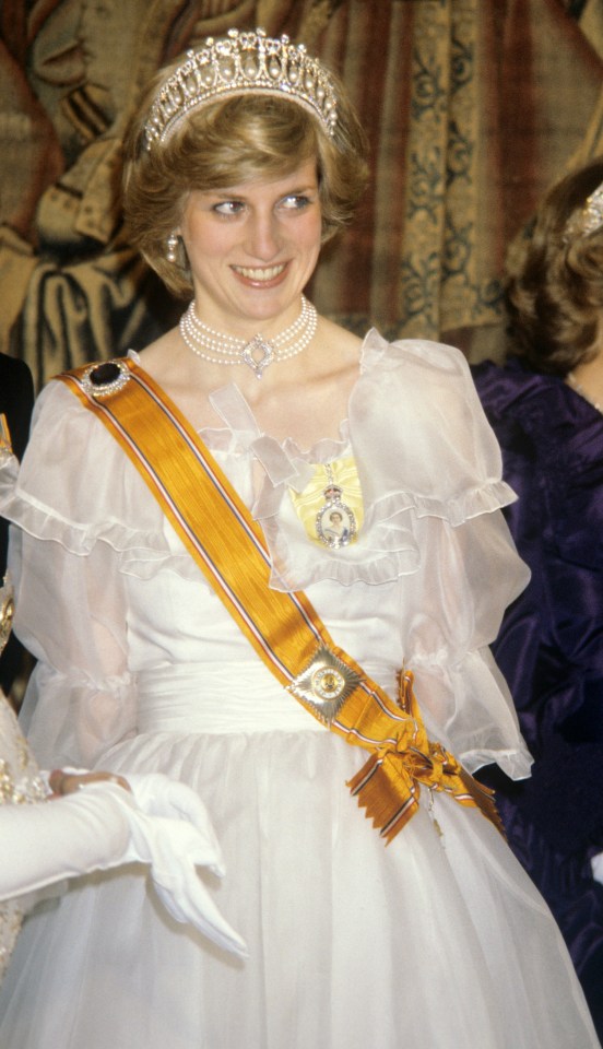 Princess Diana once wore the same necklace Kate wore at Prince Philip's funeral