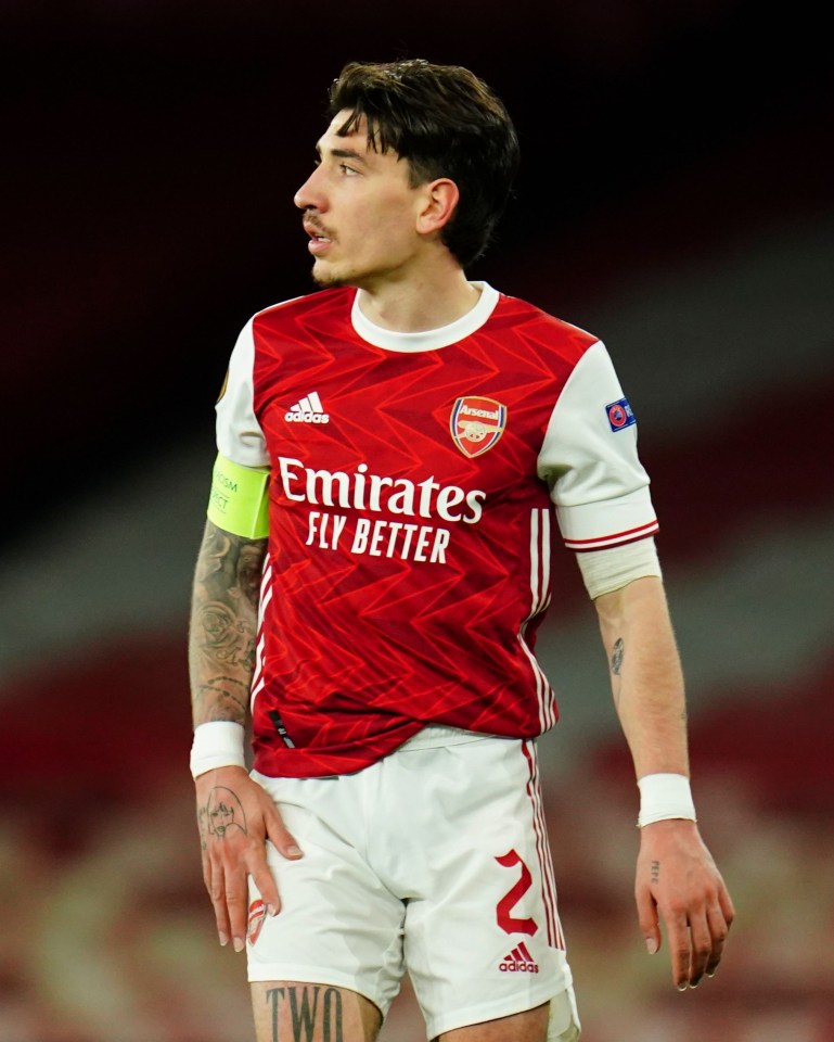 Hector Bellerin's Arsenal future is reportedly in doubt