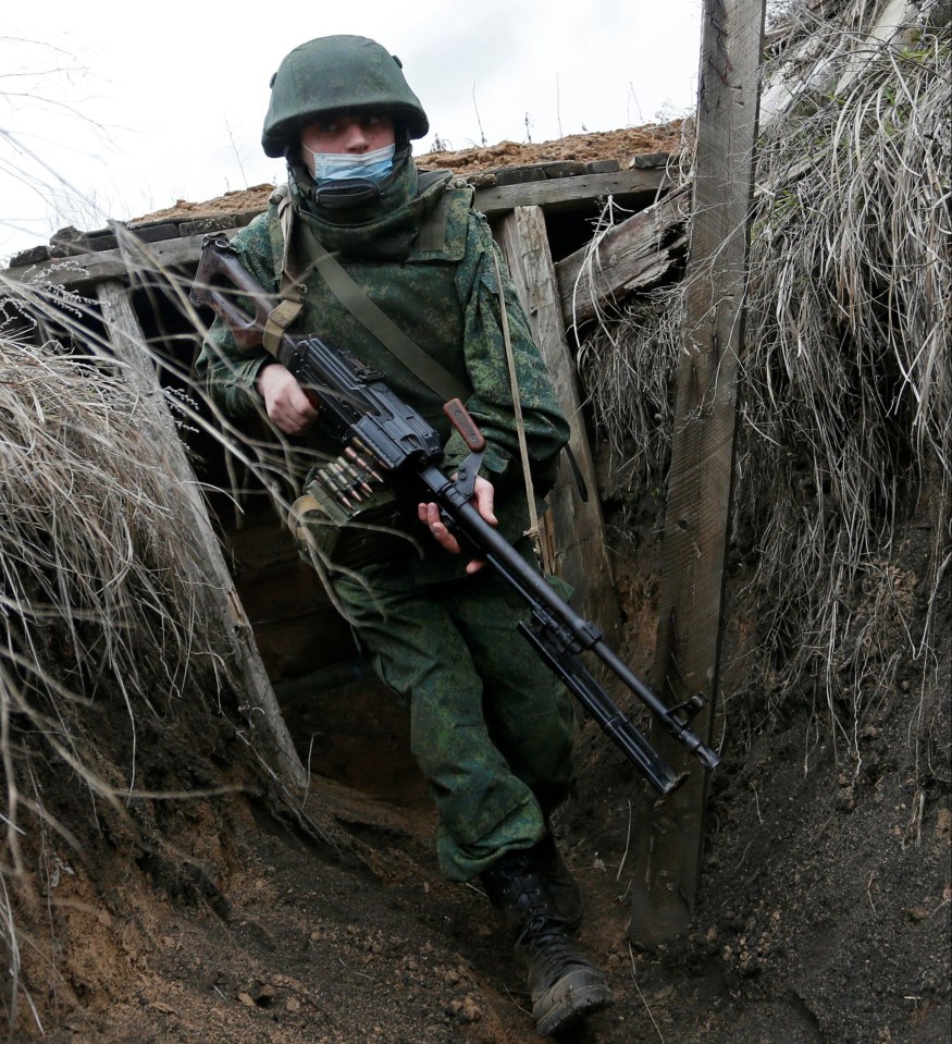 Troops have now gathered along the flashpoint Russia-Ukraine border