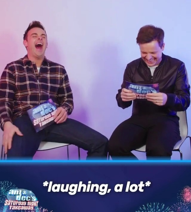 Ant and Dec were in hysterics over some of the things people wanted to know about them