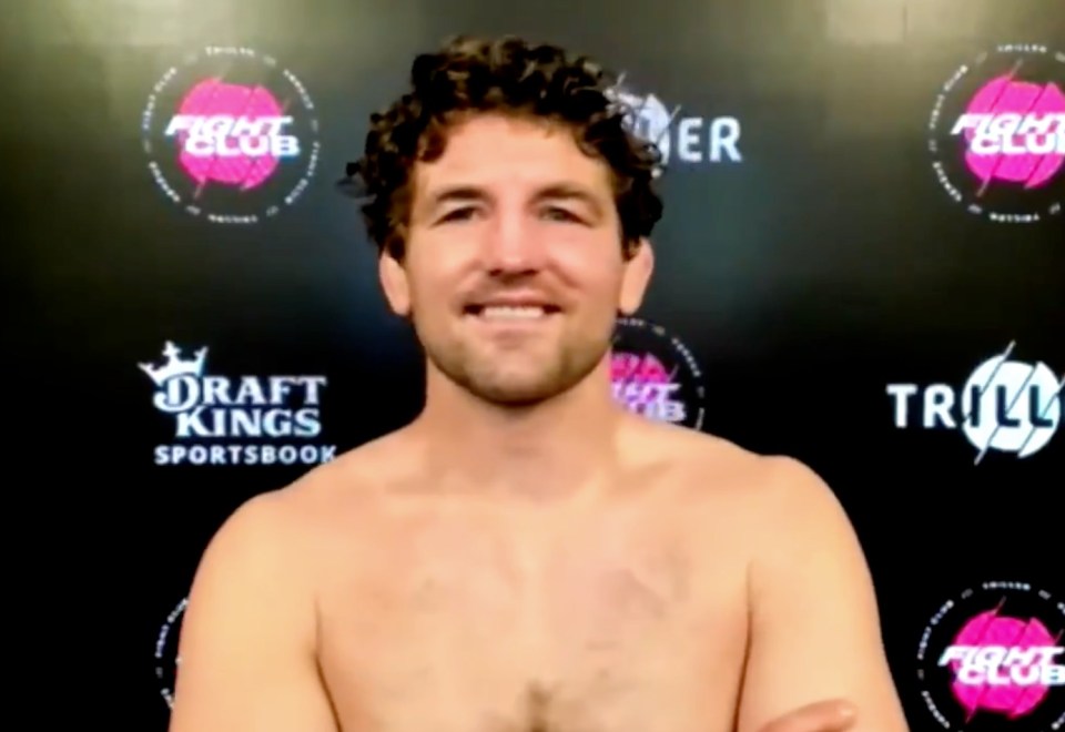 Askren grinned as he called his KO at the hands of Paul 'embarrassing'