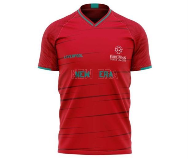 Liverpool's 'New Era' jersey has a bit of a Portugal and Wolves alternate kit feel