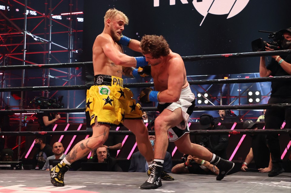 Jake Paul landed a one-two to KO Ben Askren