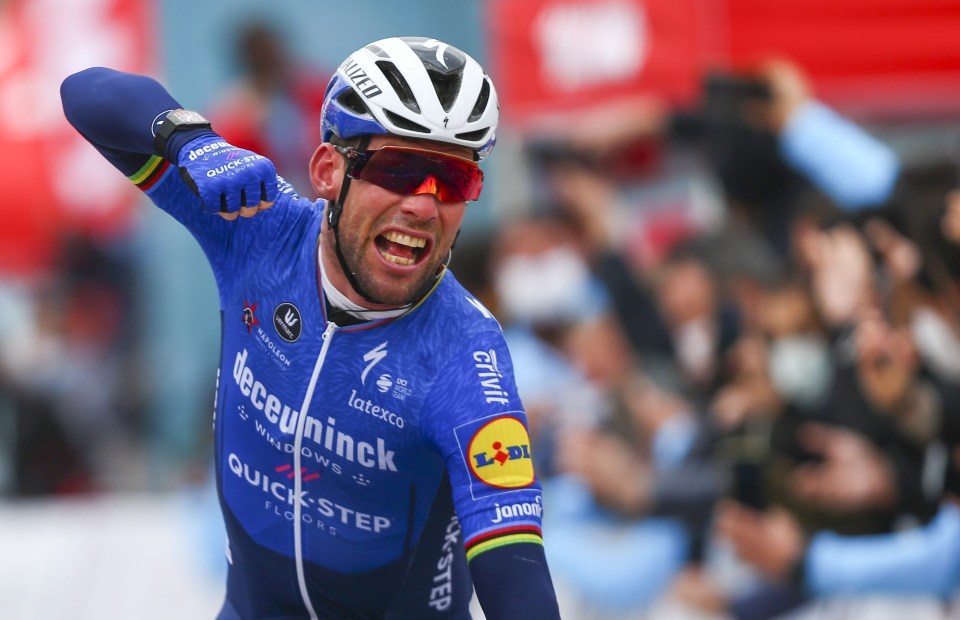 Mark Cavendish ended his winless streak with victory on stage two of the Tour of Turkey