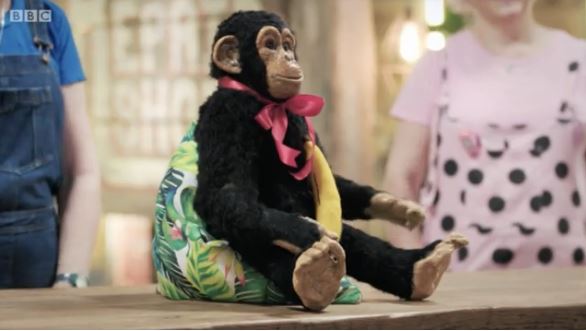 Midge the Monkey looks brand new again thanks to the experts