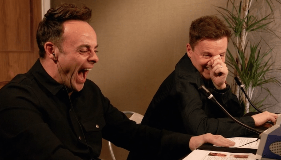 Ant and Dec found it hilarious