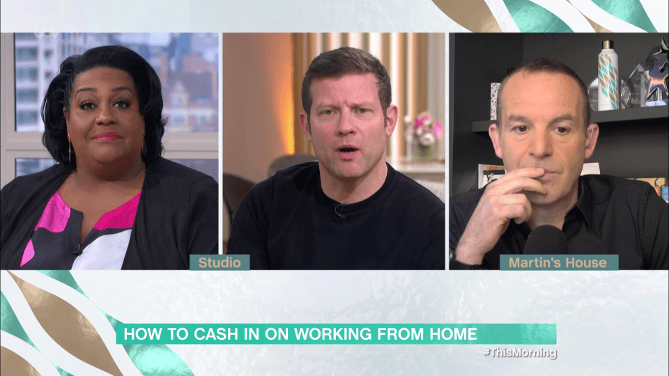 Martin regularly helps viewers out with managing their money on This Morning