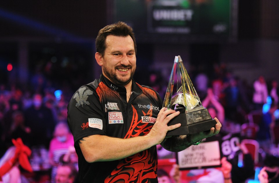 Jonny Clayton sprung a huge shock to win the Premier League darts