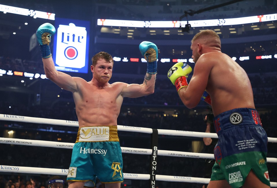 Once Canelo landed that sickening uppercut, he saw the welt on Saunders' eye grow and knew he had won