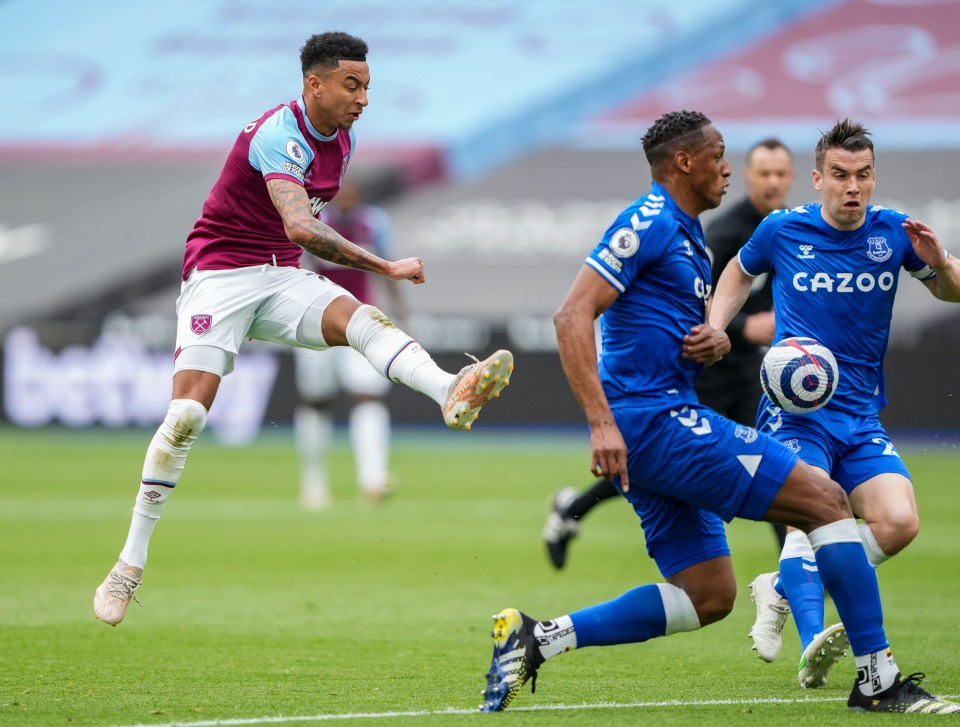 The 'brazen' theft took place during West Ham's Premier League clash against Everton