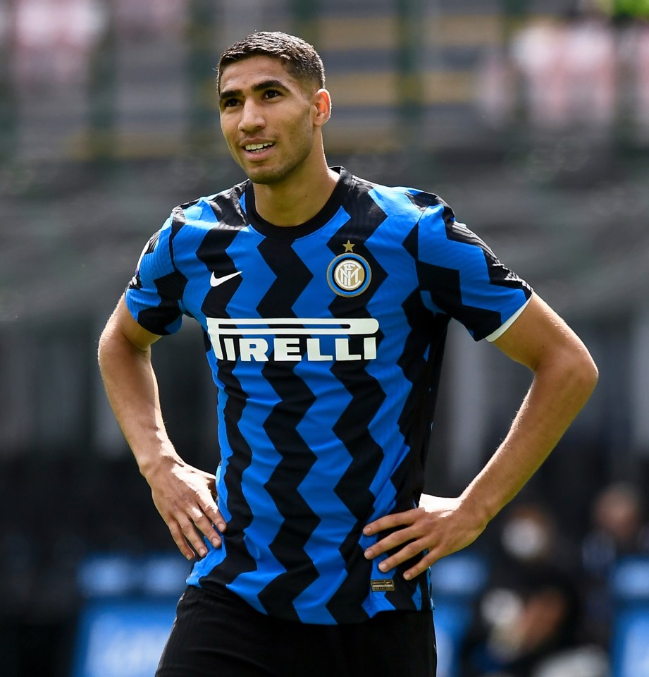 Achraf Hakimi looks set to leave the San Siro after just one year as a permanent Inter Milan player