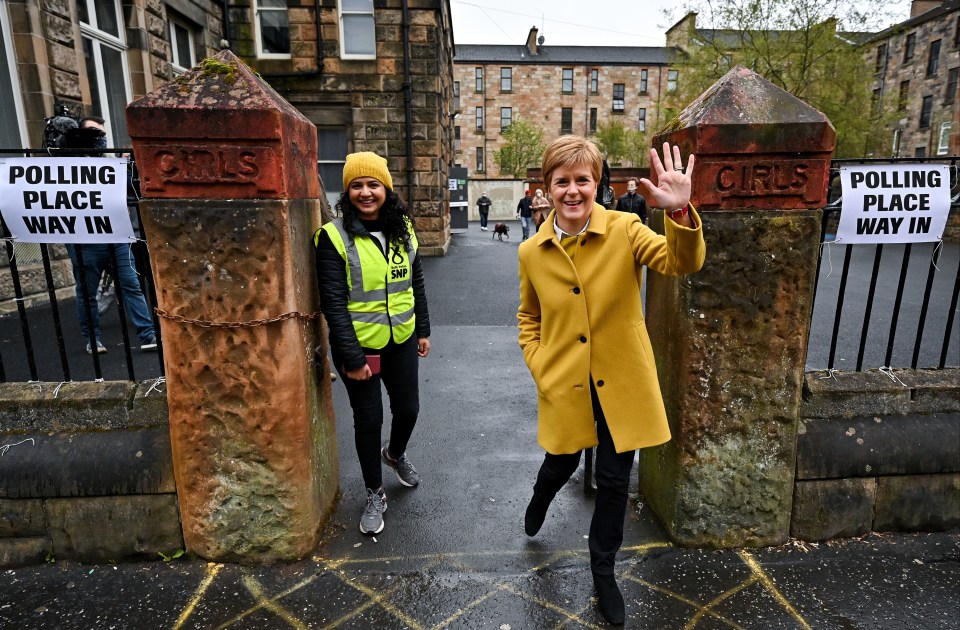 Nicola Sturgeon is eyeing a majority so she can hold a second independence referendum