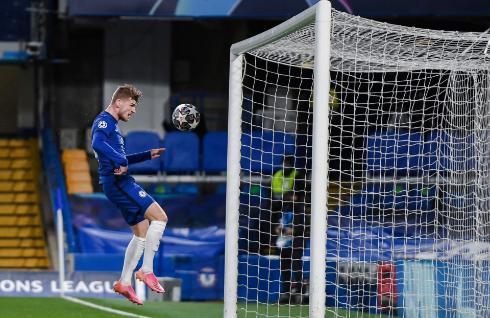 The striker nodded home a rebound for the first goal on Wednesday