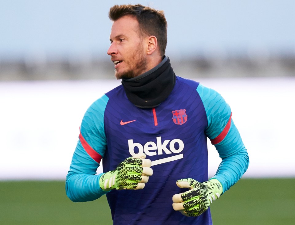 And so has Barcelona's 31-year-old goalkeeper Neto