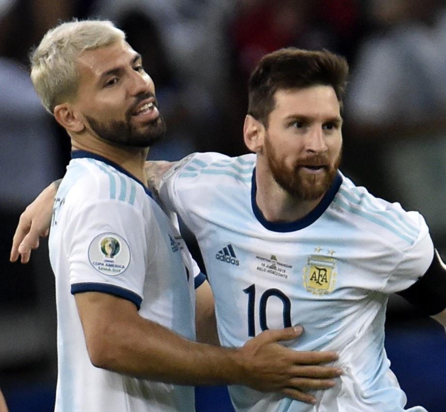 Sergio Aguero could soon be playing his club football with Lionel Messi at Barcelona - if reports are to be believed