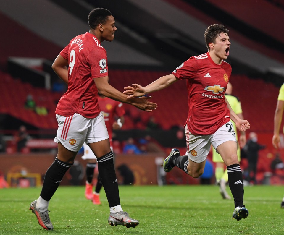 United pair Anthony Martial and Daniel James are closing in on a return to fitness