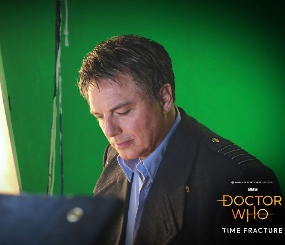 John Barrowman's performance in Doctor Who: Time Fracture will not now appear