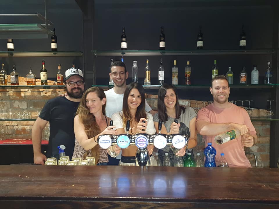 Max Fainberg, 36, and his team at the Margoza Bar in Israel are eagerly awaiting the return of Brits