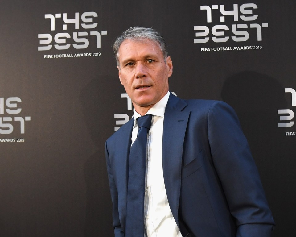 Van Basten believes Van de Beek assumed he would be a hit after making his £40m move to United from Ajax last year