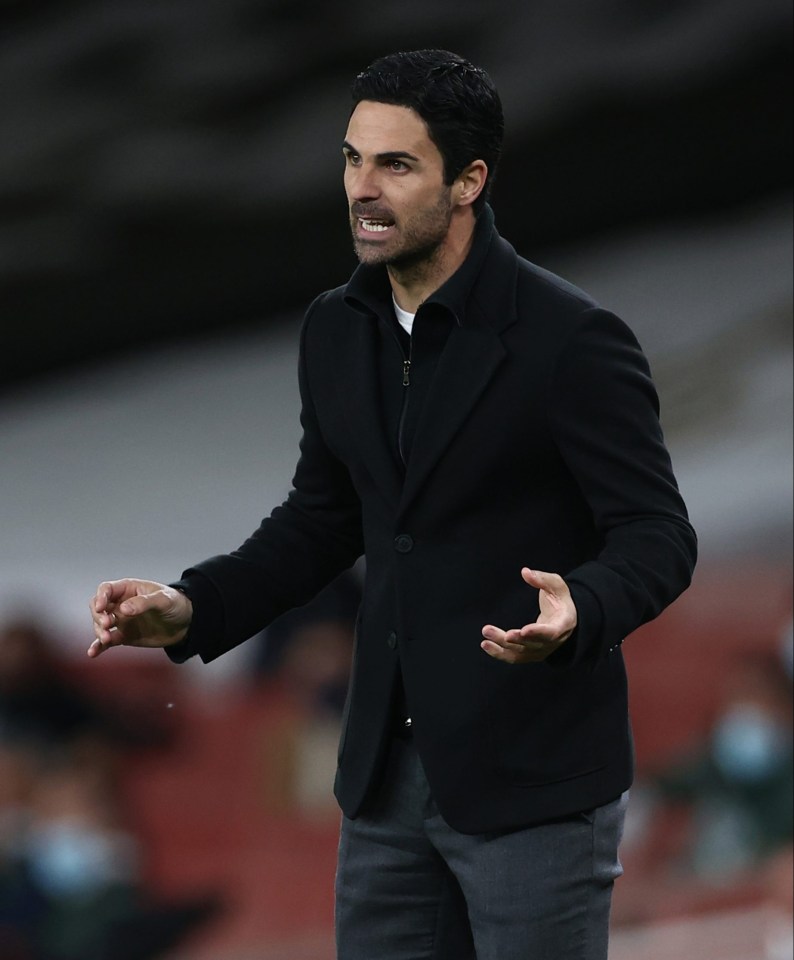 Mikel Arteta is under huge pressure after Arsenal were dumped out of the Europa League