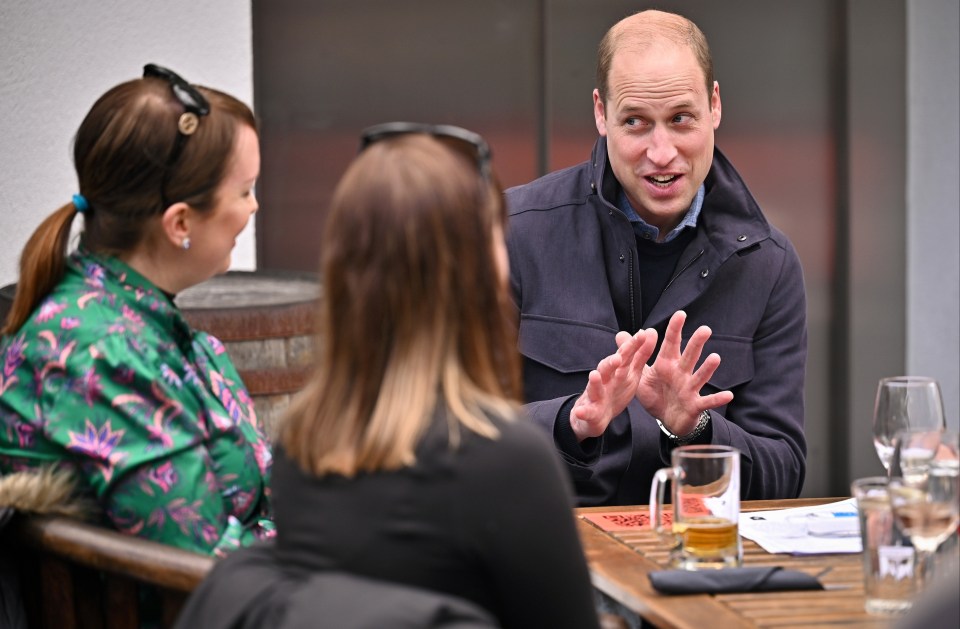 Wills enjoyed a pint as he watched the Scottish Cup Final