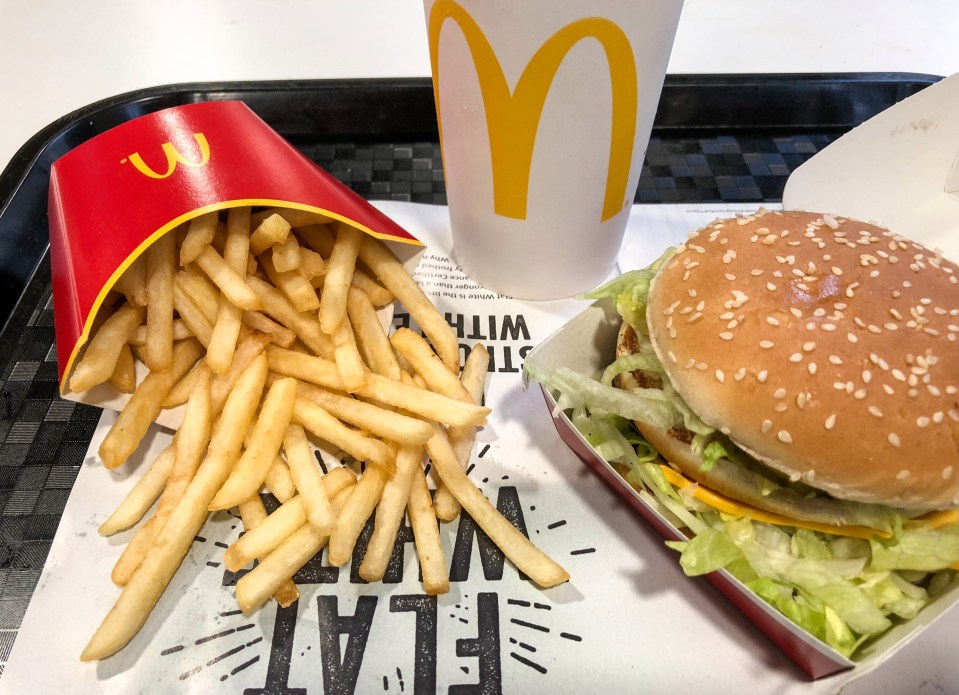 You can use the money off discount on any McDonald's menu item