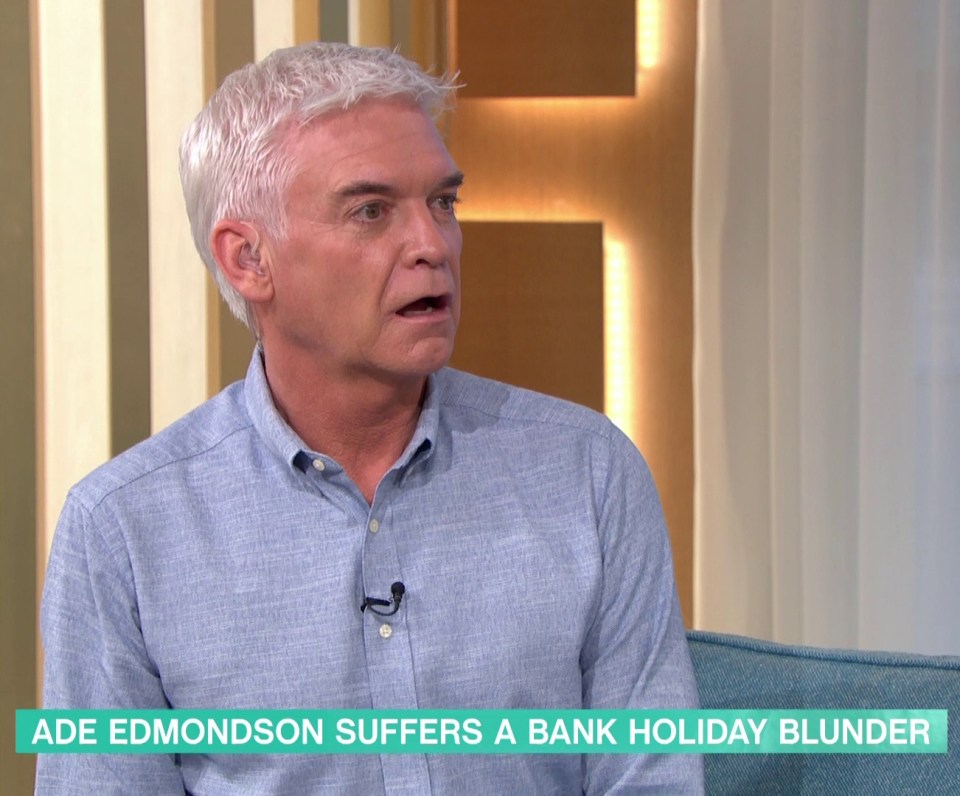 Phillip Schofield looked equally stunned at the shocking story on today's show