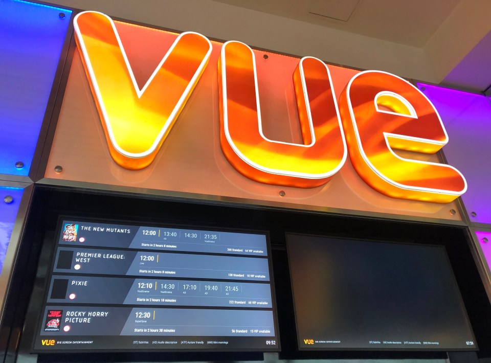 Vue CEO Tim Richards said: 'We will survive. We just need movies'