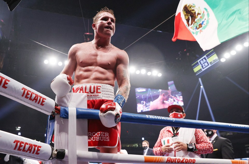 Canelo Alvarez has beaten six British opponents