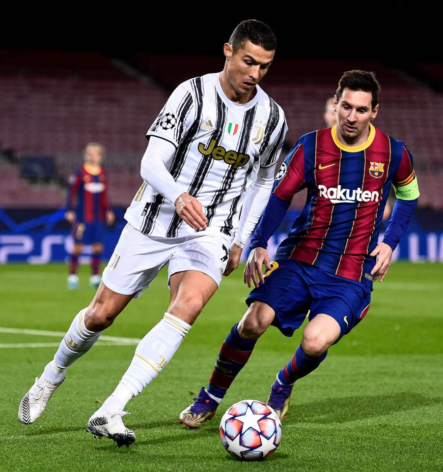 He refused to be drawn into making a choice between Cristiano Ronaldo and Lionel Messi