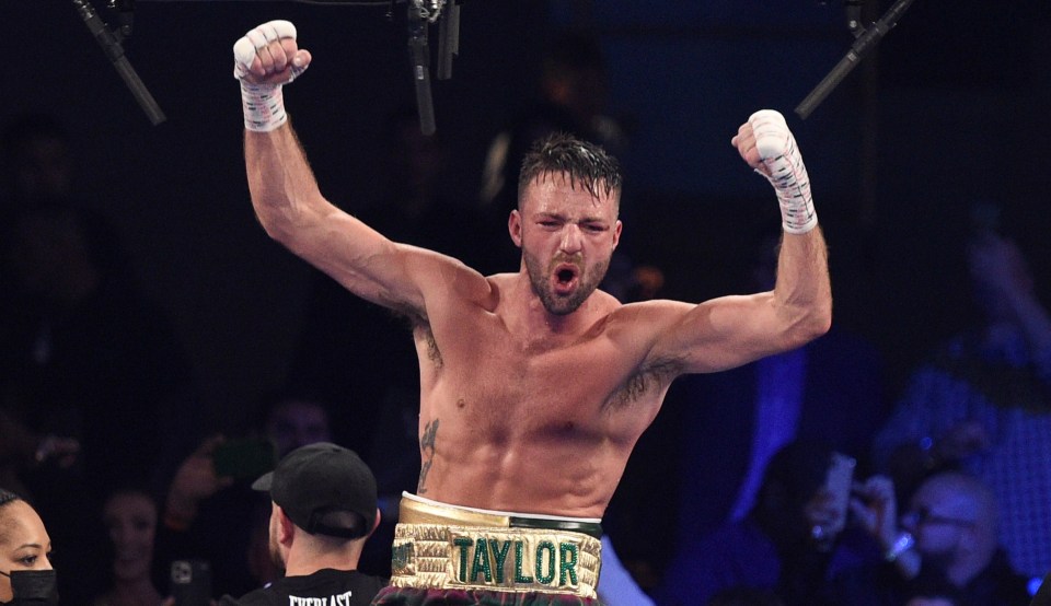 Josh Taylor went to Las Vegas and won big.