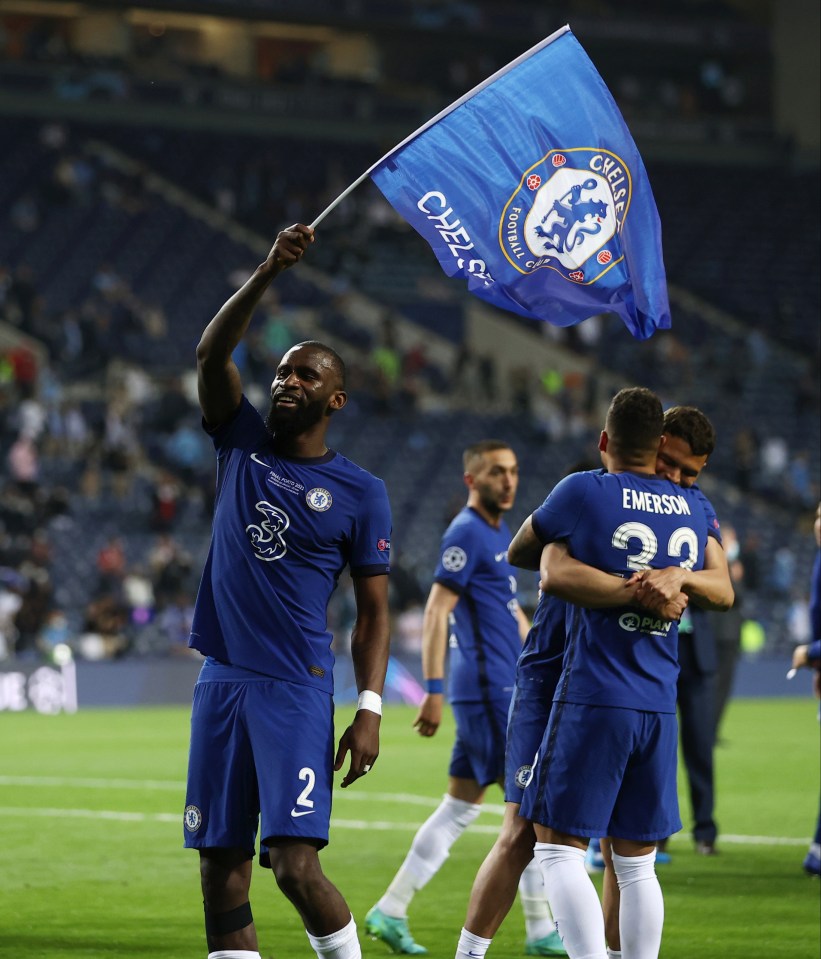 Antonio Rudiger put in another heroic performance at the back for Chelsea