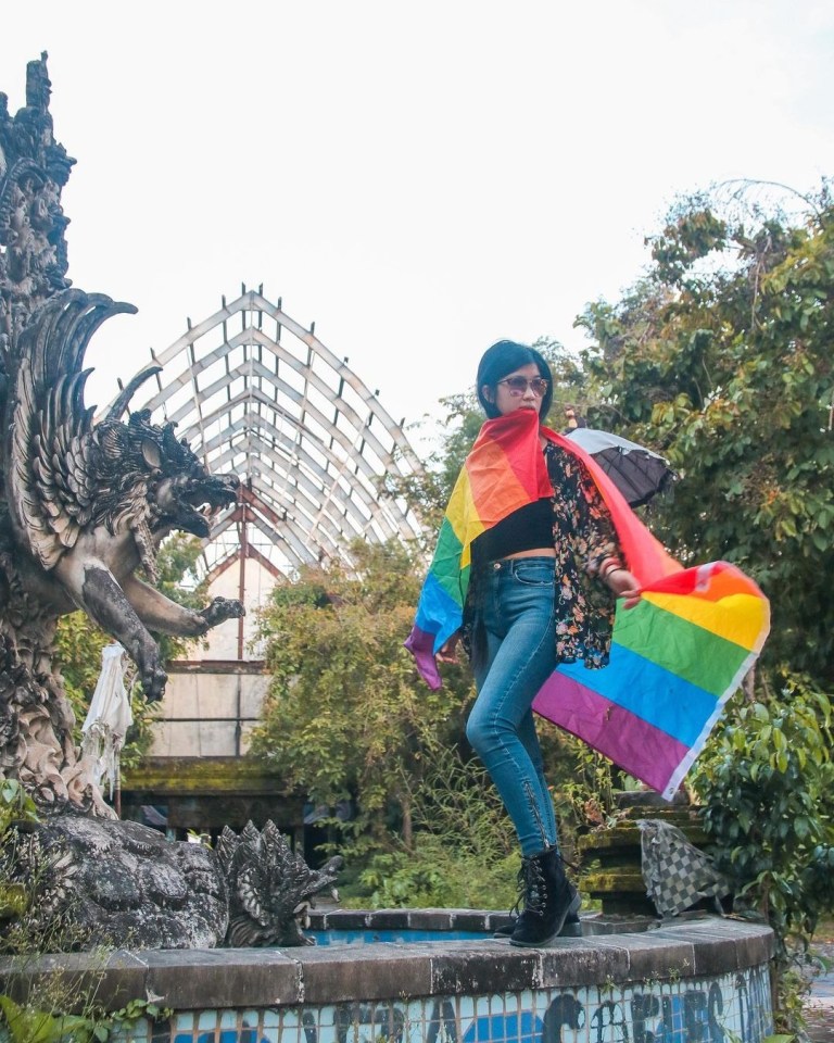 Kai Mata, an openly gay singer based in Bali, has received death threats for her sexuality